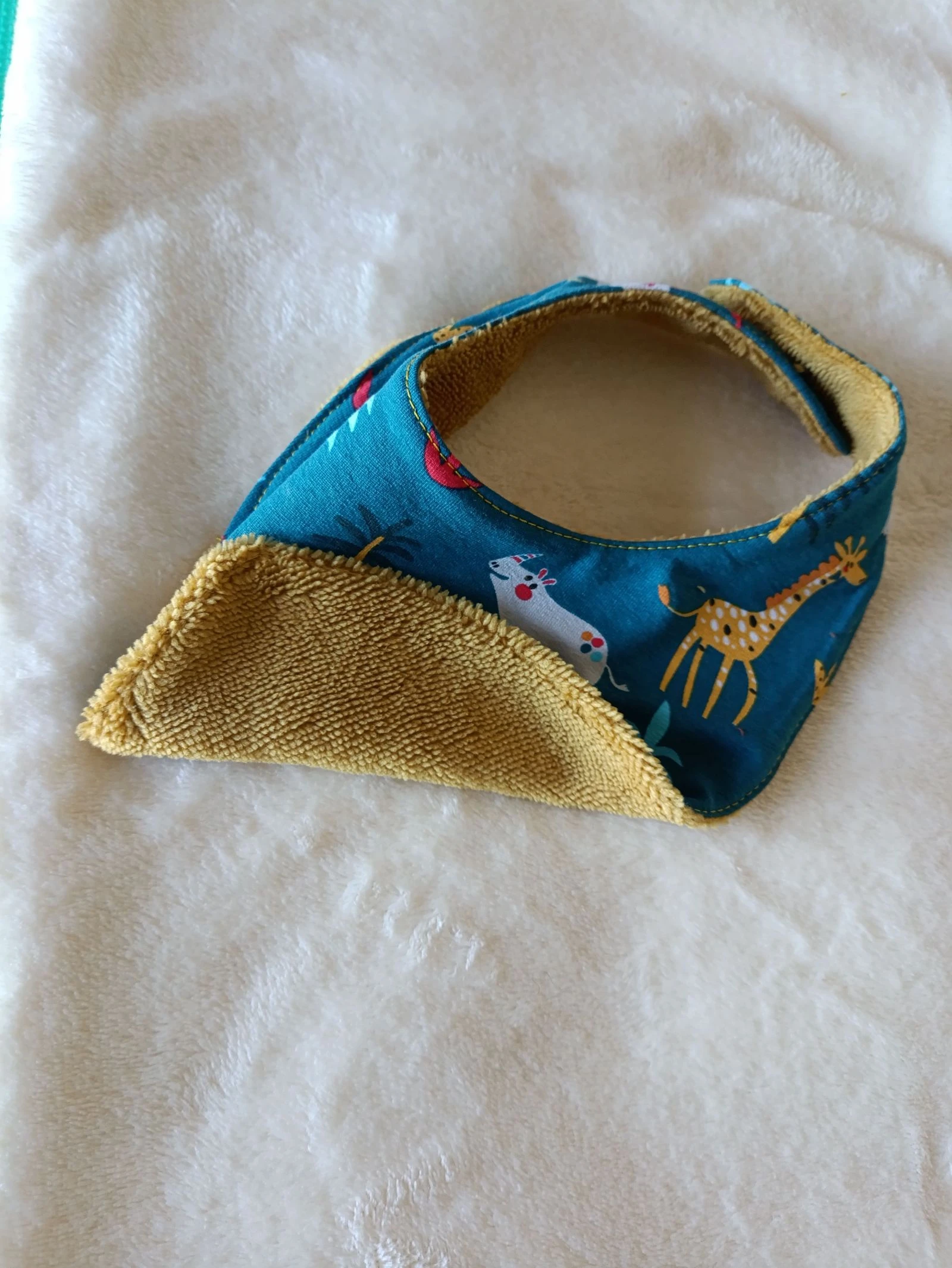 Babador bandana para bebê - extensível - motivos de animais – photo 2